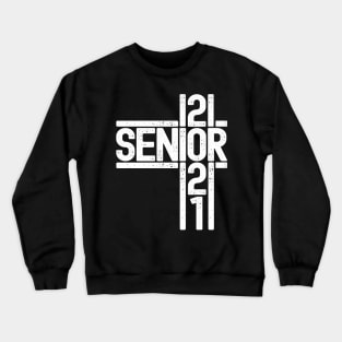 Senior 2021 Graduation Class of 2021 Crewneck Sweatshirt